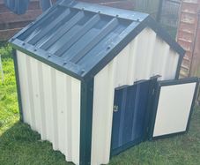 Large dog kennel
