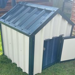 Large dog kennel