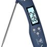 Meat Thermometer, Instant Read Cooking Thermometer, Digital Food Thermometer, Backlight LCD Screen Foldable Long Probe & Auto On/Off, Perfect for Kitchen Cooking, BBQ, Water,Meat, Milk MULTIPLE COLOURS AVAILABLE (FREE POSTAGE) Image 2