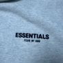 Grey essentials hoodie Image 7