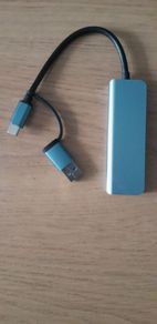USB 4 Port Adapter. C & USB Connection