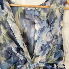 Zara Dress with cutout sides. Size Medium