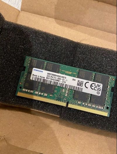 Samsung 32gb Ddr4 2666mhz Laptop Ram So Dimm