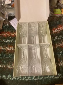 Galway crystal glasses