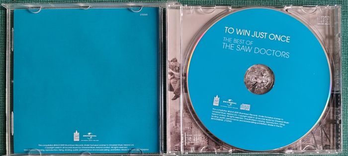 The Saw Doctors - To Win Just Once CD (2009) Greatest Hits Compilation EX+