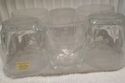 6 vintage Arcoroc glasses