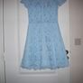 Dress blue lace ASOS size 8. Image 4
