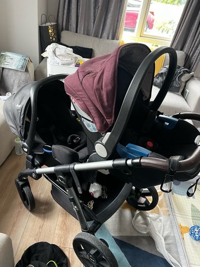 Silver cross travel system