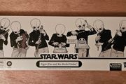 Star Wars Set Of 7 Figures Figrin D'an &amp; The Modal Nodes Set 3.75 " Scale From The New Vintage Wave New &amp; Unopened