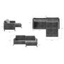 Corner Sofa Bed LORETTE Image 6