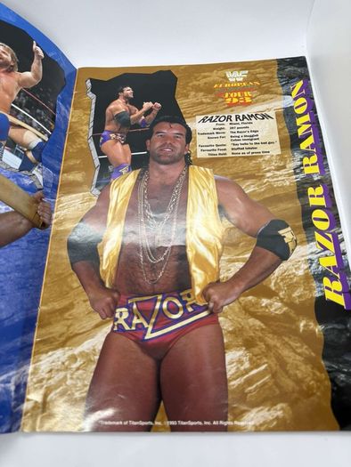 Wwe WWF European spring Tour 1993 Official souvenir Programme