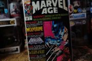 Marvel Age ! Issue #105 ! Official Marvel Zombie Magazine ! 1991 ! by Marvel !