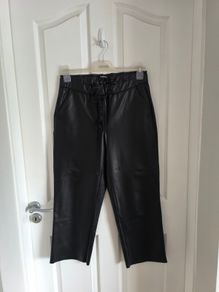 robell faux leather trousers