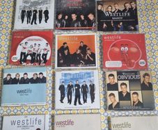 Collection of Westlife single CDs. Includes 4 limited editions