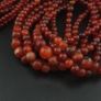 Vintage MultiStrands Red Carnelian African Agate Beads From Mali Necklace Image 4