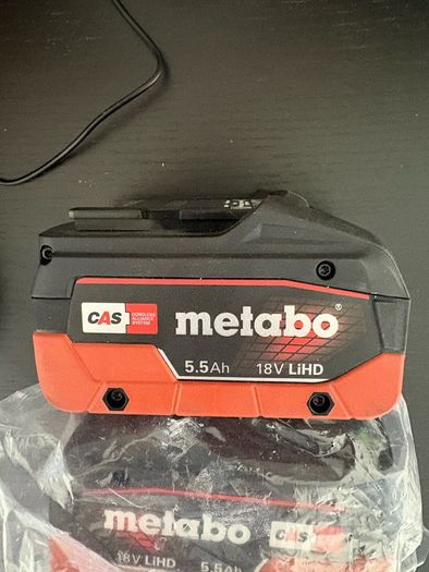 Metabo new 5.5 ah lihd batteries