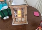 Lantern large wooden