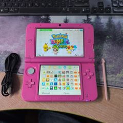 Nintendo 3DS XL pink - modded with 100 games