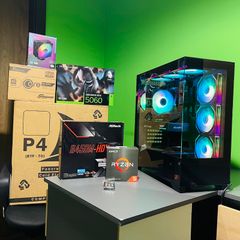 Pc Ryzen 5 5600xt, Rtx 5060, 32gb Ddr4