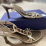 Leather Gino Ventury sandals with embroidery details size 5 Image 5