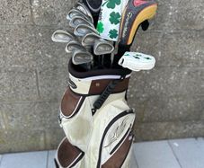 Full set of golf clubs