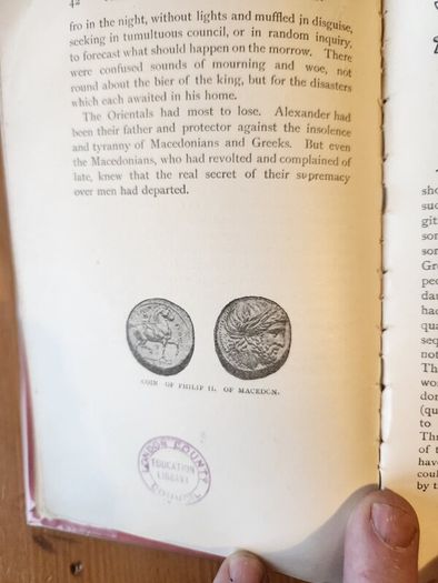 Alexander's Empir  By John Pentland Mahaffy. 1920 Edition Hardback In Good Condition
