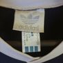 Classic vintage 90's Adidas V Neck T shirt Navy Blue and White Britpop/Oasis Image 2
