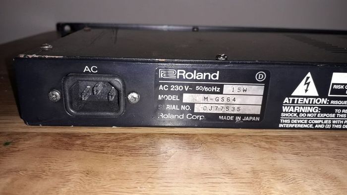 Roland M-GS64 Sound Module
