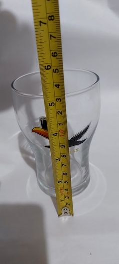 guinness glass with toucan,see pictures for condition good,,