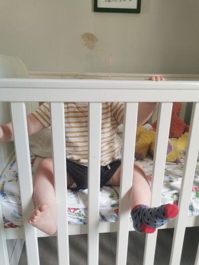 Mia Mamas and Papas Cot/Sleigh bed