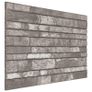 3D Wall Panels with Dark Grey Brick Design 10 pcs EPS Image 5