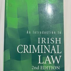 An Introduction to Irish Criminal Law