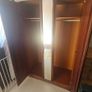 Mirrored wooden wardrobe Image 3