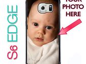 Personalised rubber Samsung Galaxy S6 Edge covers