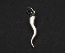 Vintage Cornicello Sterling Silver Charm