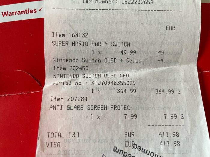 OLED Nintendo Switch bundle