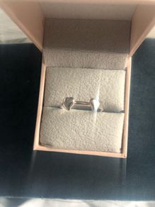Sterling silver HHN designer ring