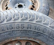 ford courier spare wheel