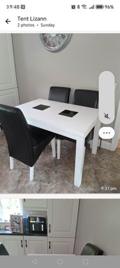 Old Style Table and chairs
