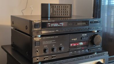 Midi TECHNICS SU-X840 amplifier + Tuner. Remote!