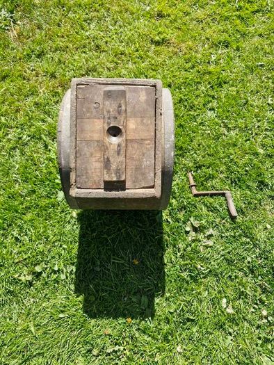 Vintage butter churn