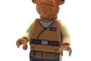 Lego ADMIRAL ACKBAR Minifigure Lego Star Wars Lego Minifigure