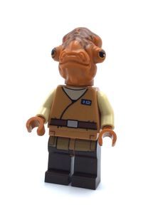 Lego ADMIRAL ACKBAR Minifigure Lego Star Wars Lego Minifigure