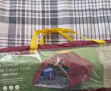 4 man tent and air mattress brand new