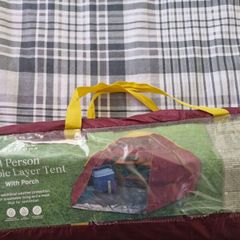 4 man tent and air mattress brand new