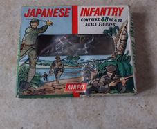 Airfix : Japanese Infantry : 1960s - 80s Soldiers - 00 Scale