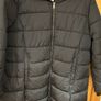 Black Long Padded Coat Size 2XL Image 2