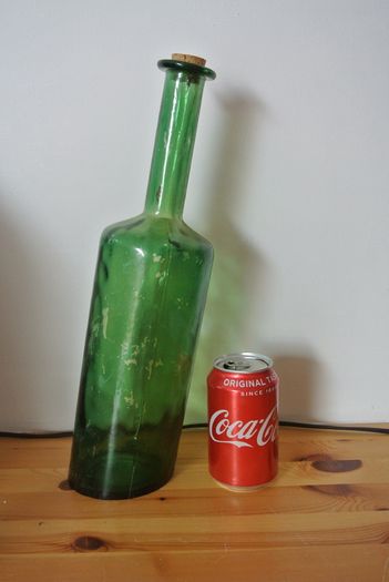 Very Large Leaning Bottle - Very Unusual & Rare