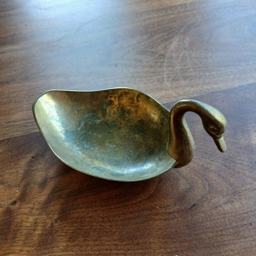 Brass trinket dish