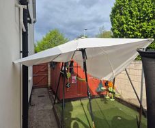 Parasol Umbrella - partly broken - repairable
